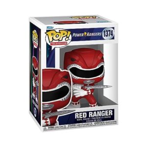 funko pop! tv: mighty morphin power rangers 30th anniversary - red ranger