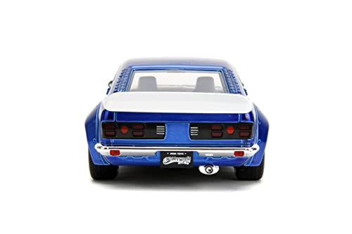 Power Ranges 1:24 1974 Mazda RX-3 Die-Cast Car & 2.75" Blue Ranger Figure, Toys for Kids and Adults