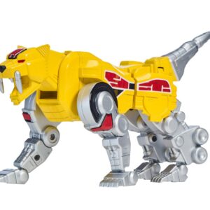 Power Rangers Mighty Morphin Sabertooth Tiger Zord Action Figure, Sabretooth Tiger Zord