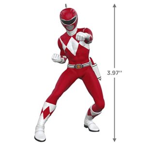 Hallmark Keepsake Christmas Ornament 2023, Hasbro Power Rangers Red Ranger, Gifts for Kids