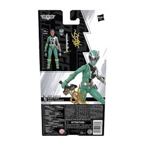 Power Rangers Lightning Collection Dino Fury Green Ranger 6-inch Scale Action Figure, Toys and Action Figures for Kids Ages 4 and Up