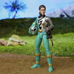 Power Rangers Lightning Collection Dino Fury Green Ranger 6-inch Scale Action Figure, Toys and Action Figures for Kids Ages 4 and Up