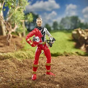 Power Rangers Lightning Collection Dino Fury Red Ranger 6-Inch Premium Collectible Action Figure Toy