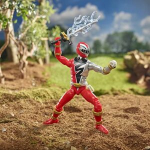 Power Rangers Lightning Collection Dino Fury Red Ranger 6-Inch Premium Collectible Action Figure Toy