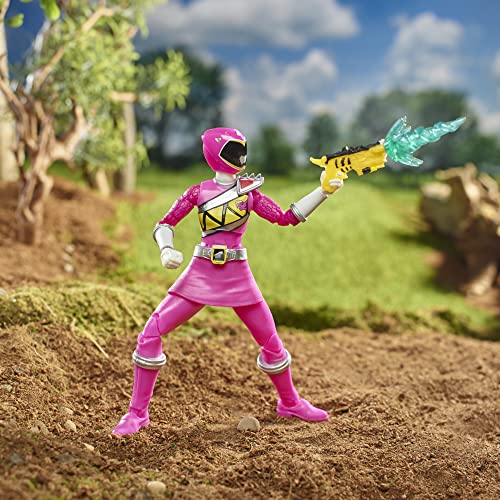 Power Rangers Lightning Collection Dino Charge Pink Ranger 6-Inch Premium Collectible Action Figure Toy