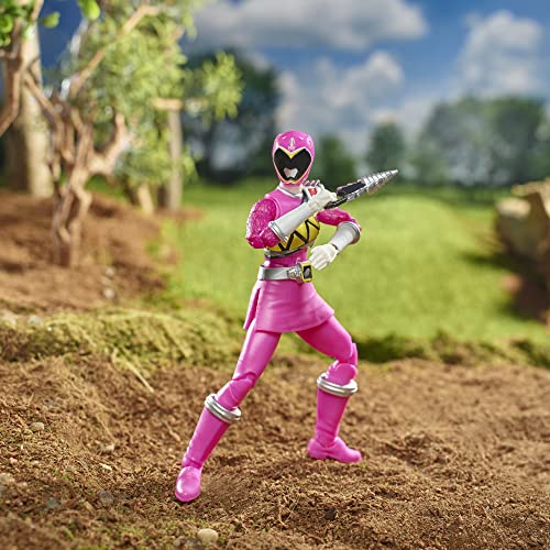 Power Rangers Lightning Collection Dino Charge Pink Ranger 6-Inch Premium Collectible Action Figure Toy