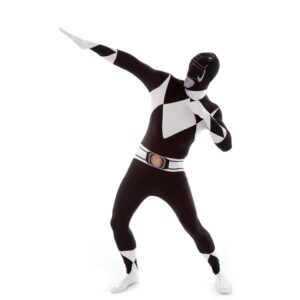 morphsuits men's power rangers, black, large