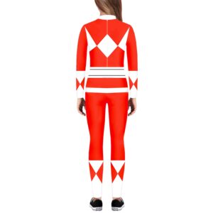 Boy Halloween Skin Bodysuit Red Holiday Gift Stretchy Onesie 13-14 Years