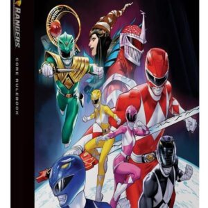 Renegade Game Studios Power Rangers Roleplaying Game Core Rulebook, Hardcover Full Color 260 Pages Ages 14+