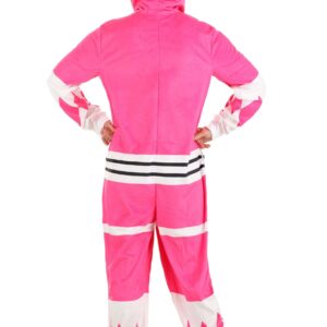 Fun Costumes Pink Power Ranger Hooded Adult Union Suit (Large)