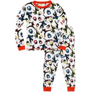 power rangers boys' ninja steel pajamas size 3t white