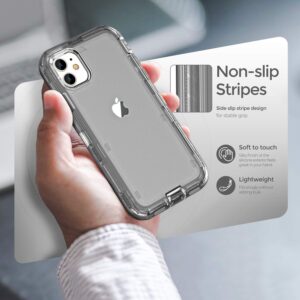 ORIbox Case Compatible with iPhone 11 , Heavy Duty Shockproof Anti-Fall Clear