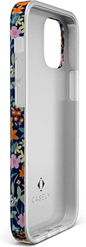 Casely iPhone 11 Case | Full Bloom | Navy Floral Case