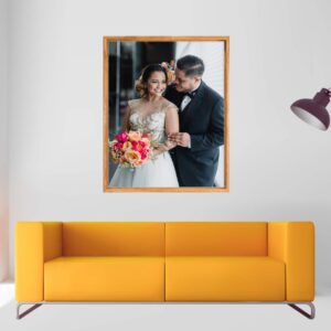 Canvas Floating Frame, Picture Wall Art Painting Frame for Finished Canvas Painting 1-1/4 Deep Picture Art Wall Decor