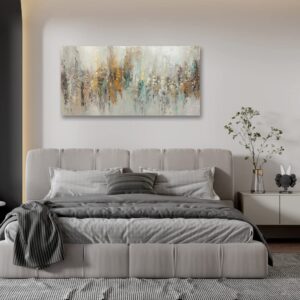 V-inspire Art,24x48 inch Oil Painting, Modern Home Canvas Painting Decoration, Abstract Mural Painting