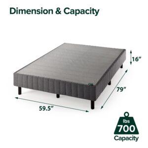 ZINUS GOOD DESIGN Award Winner Justina Metal Mattress Foundation / 16 Inch Platform Bed / No Box Spring Needed, Queen