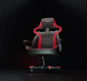 Arozzi - Milano Ergonomic Computer Gaming/Office Chair with Swivel, Tilt, Rocker, Adjustable Height and Adjustable Lumbar Support - Red