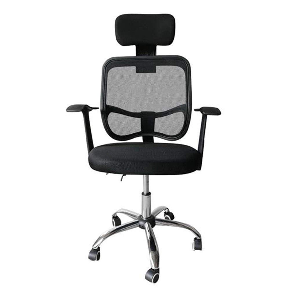 Office Chair Gaming Chair Computer Chair Executive Office Chair - High Back Office Chair with Footrest and Thick Padding - Reclining Computer Chair with Ergonomic Segmented Back, Black