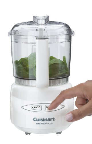 Cuisinart DLC-2A Mini-Prep Plus Food Processor (White), 3 Cup