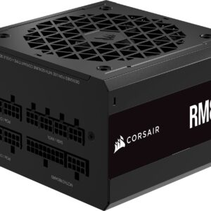 Corsair RM850e (2023) Fully Modular Low-Noise Power Supply - ATX 3.0 & PCIe 5.0 Compliant - 105°C-Rated Capacitors - 80 Plus Gold Efficiency - Modern Standby Support - Black