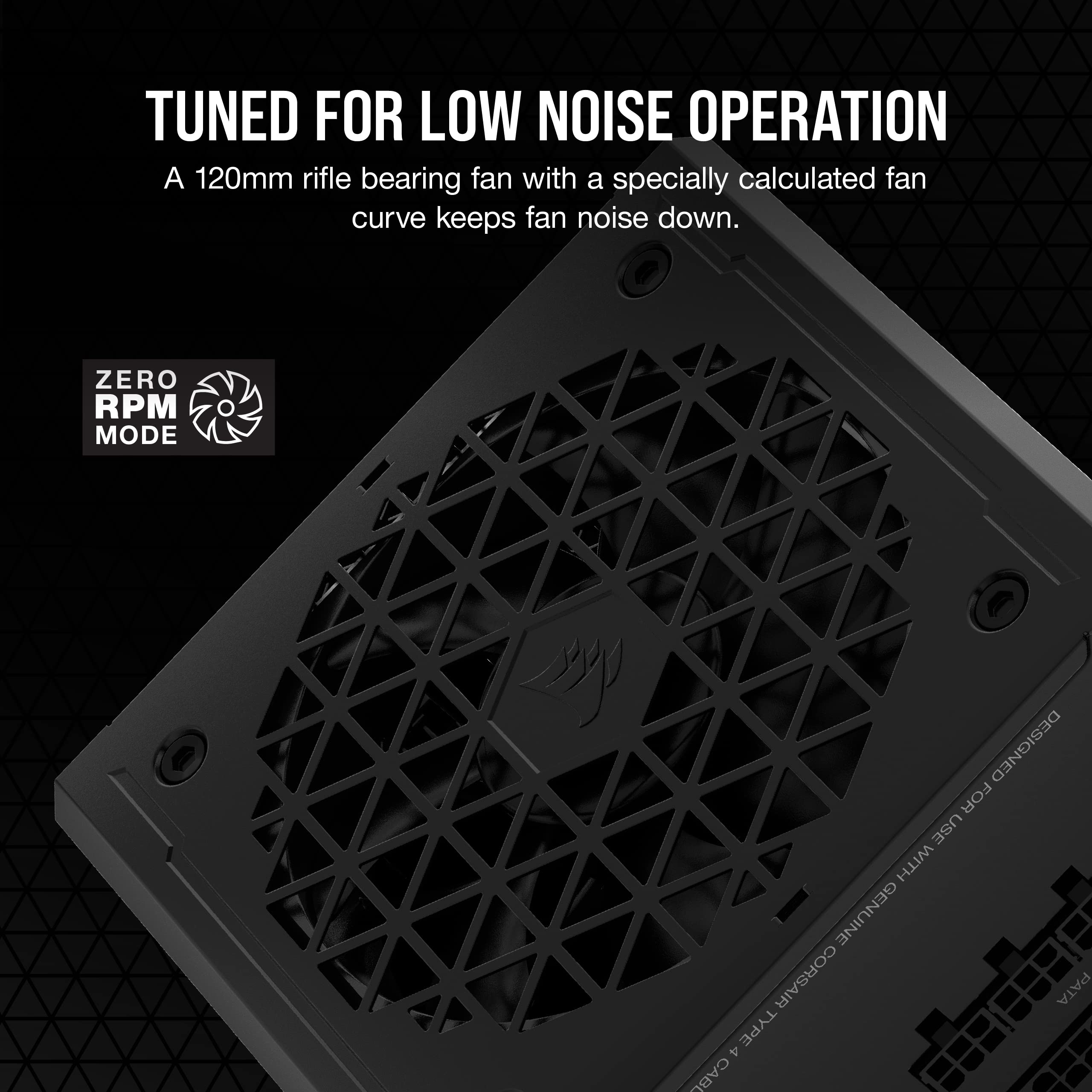 Corsair RM850e (2023) Fully Modular Low-Noise Power Supply - ATX 3.0 & PCIe 5.0 Compliant - 105°C-Rated Capacitors - 80 Plus Gold Efficiency - Modern Standby Support - Black