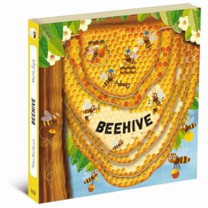 Discovering the Busy World of the Beehive (Happy Fox Books) Board Book Teaches Kids Ages 3-6 about Bees, Exploring a Hive with Each Page, plus Educational Facts and Vocabulary Words (Peek Inside)