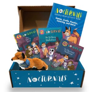 The Nocturnals Grow & Read Activity Box: Early Readers, Plush Toy, and Activity Book - Level 1–3