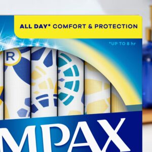 Tampax Pearl Tampons Multipack, Regular/Super/Super Plus Absorbency, With Leakguard Braid, Unscented, 34 Count x 3 Packs (102 Count total)