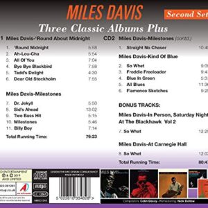 Three Classic Albums Plus/Miles Davis