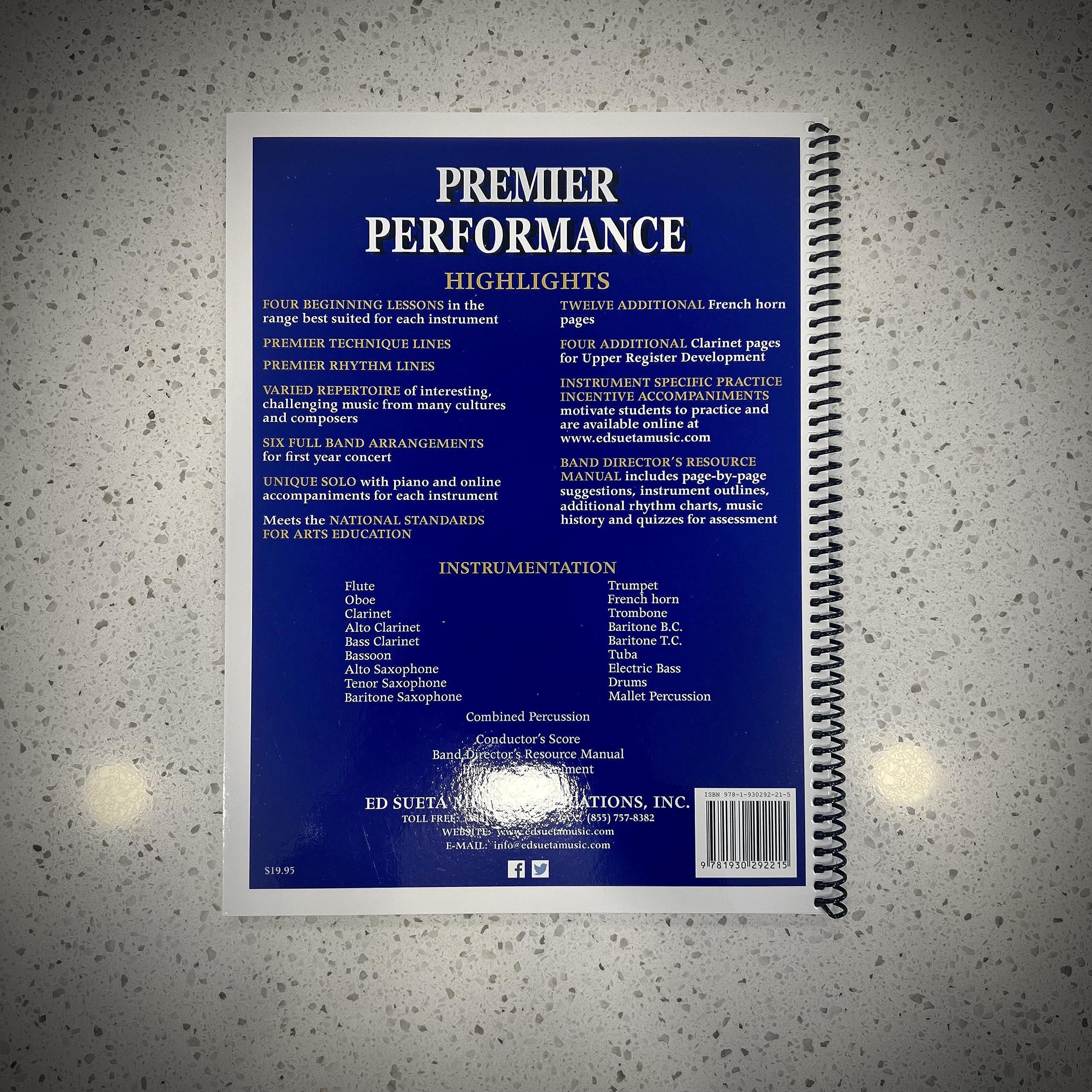 Premier Performance - Combined Percussion - Book 1