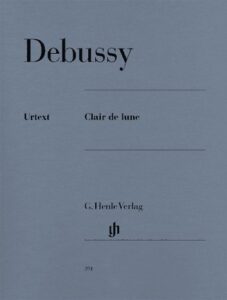 debussy: clair de lune (henle music folios)