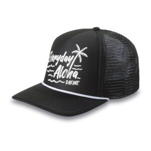 dakine classic foamy trucker - black aloha, one size