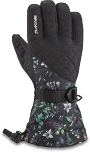 dakine lynx glove - women's - woodland floral, small