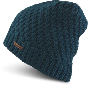 dakine zoe beanie - deep teal, one size