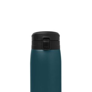 Simple Modern Insulated Thermos Travel Coffee Mug with Snap Flip Lid | Leakproof Reusable Stainless Steel Tumbler Cup | Gifts for Women Men Him Her | Kona Collection | 16oz | Riptide