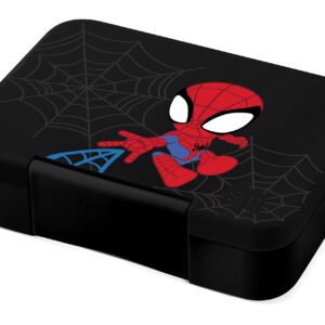 Simple Modern Marvel Spider-man Bento Lunch Box for Kids | BPA Free, Leakproof, Dishwasher Safe | Lunch Container for Boys, Toddlers | Porter Collection | 5 Compartments | Spidey Kid