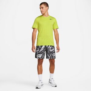 Nike Men's Dri-FIT Utility Static Training Tee, High Voltage Green, XL Regular US