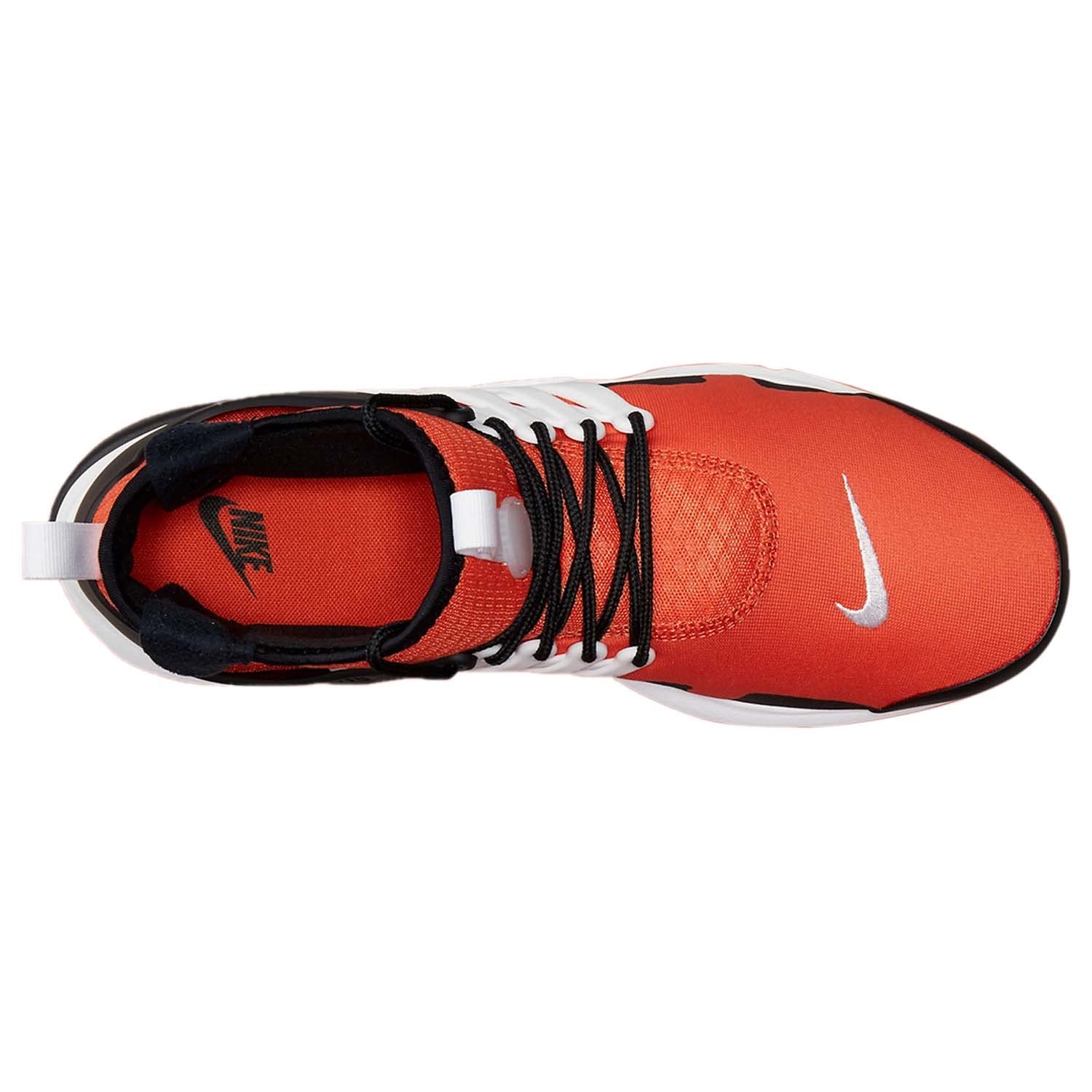 Nike mens Air Presto Mid Utility, Orange/Orange-black-white, 10