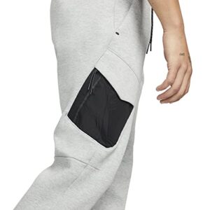 Nike mens Sportswear Tech Fleece Utility Pant, Football Grey/Light Smoke Grey-black, XX-Large