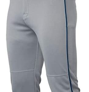 Rawlings Boys YLNCHKPP Pant, Grey/Navy, Large US