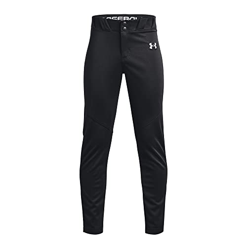 Under Armour Boys Utility Baseball Pant, (001) Black / / White, Large