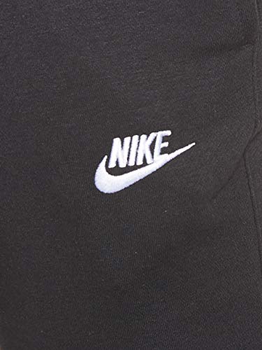 Nike Men's Sportswear Open Hem Club Pants, Black/White, X-Large