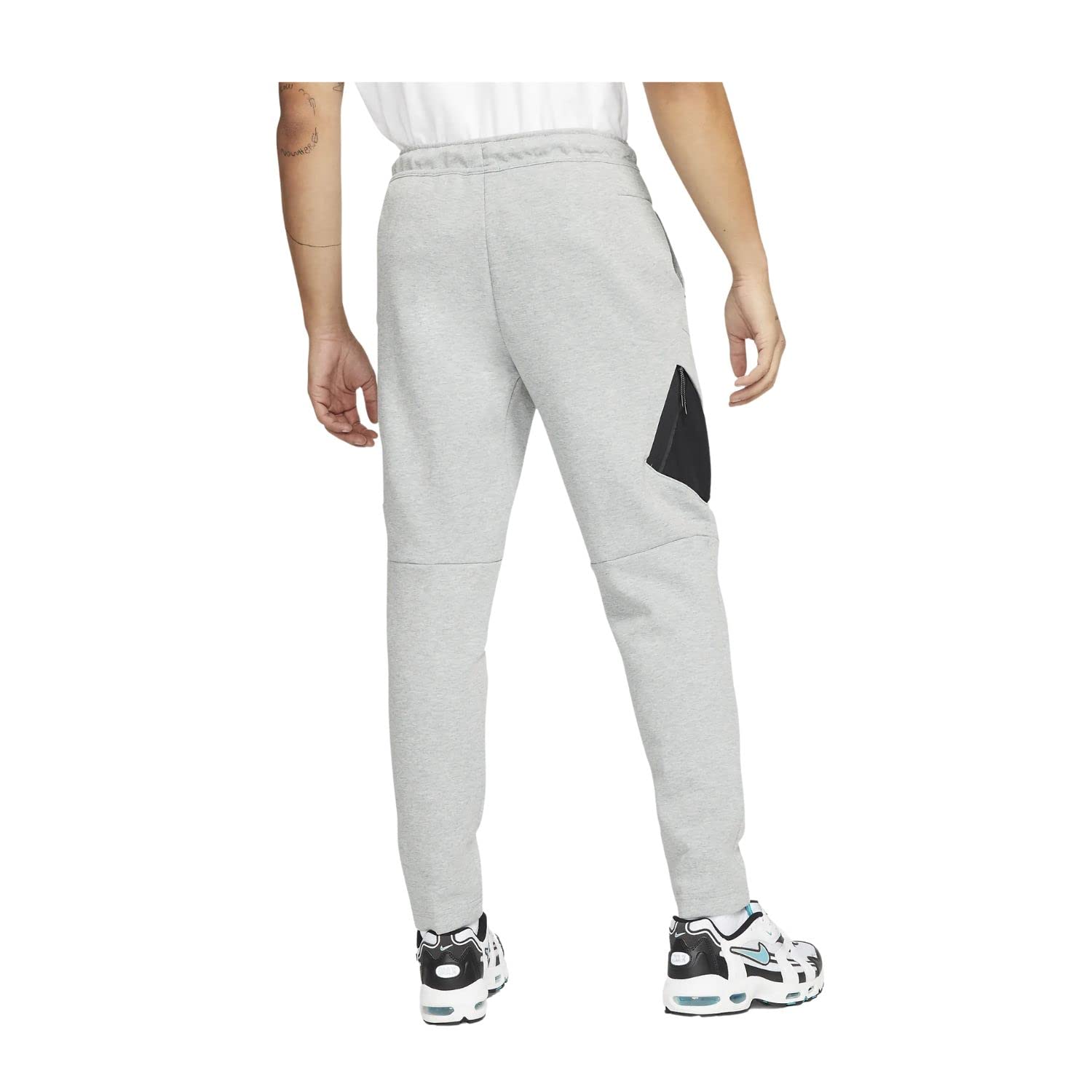 Nike Sportswear Tech Fleece Men's Utility Pants Size - Small Football Grey/Light Smoke Grey-black