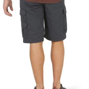 Wrangler Authentics Men's Stretch Twill Cargo Shorts, Asphalt, 46