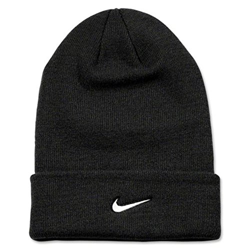 Nike Adult Unisex Stock Cuffed Knit Beanie (Black)