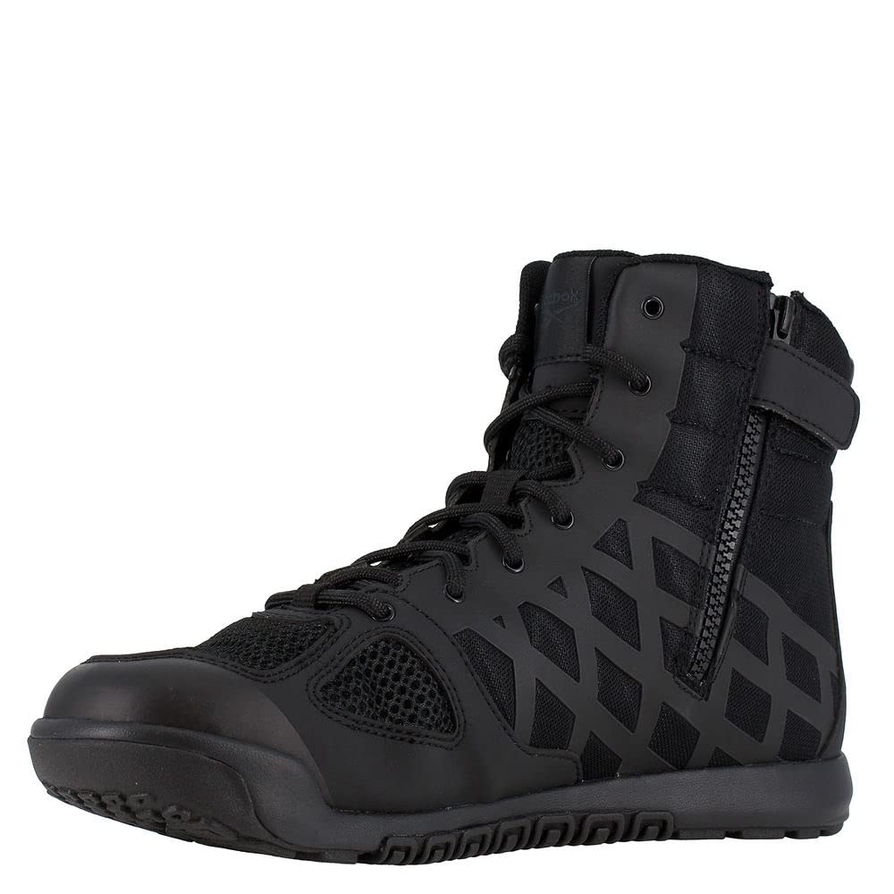 Reebok Men's Nano Tactical Boot, Black, 9.5