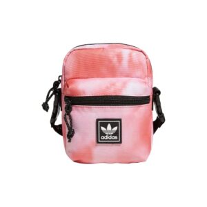 adidas Originals Utility Festival 2.0 Crossbody Bag, Adi Tie Dye Semi Turbo/White, One Size