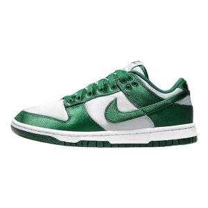 nike dunk low women white/team green dx5931-100 7.5