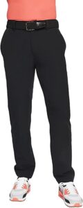 nike repel men's golf utility trousers pants, black, 36x32