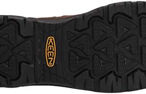 KEEN Utility Dover, Men's, Dark Earth/Black, Comp Toe, EH, WP/Insulated, 8 Inch, Work Boot (10.5 D)